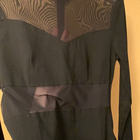 Body Suit with Mesh Panels, Size Medium, NWT - Picture 3 of 5